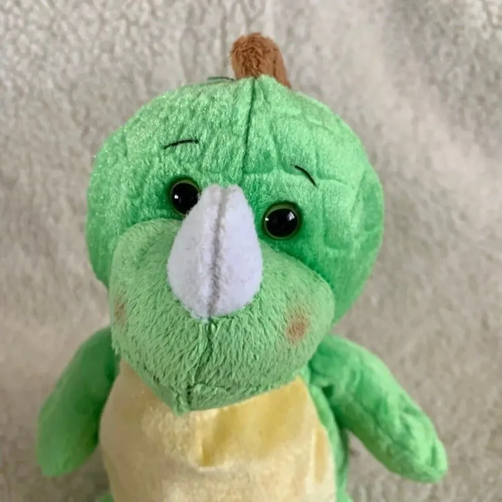 Ganz Webkinz Key Lime Dino no Code Green Dinosaur Plush Stuffed Animal Toy